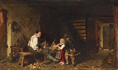 In der Werkstatt des Schreiners