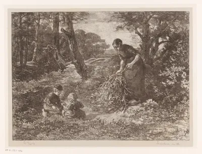 In het bosch