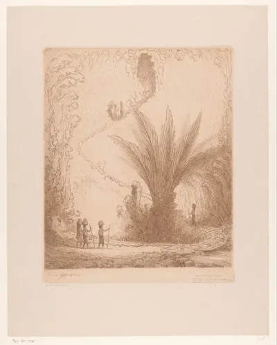 In het gebergte