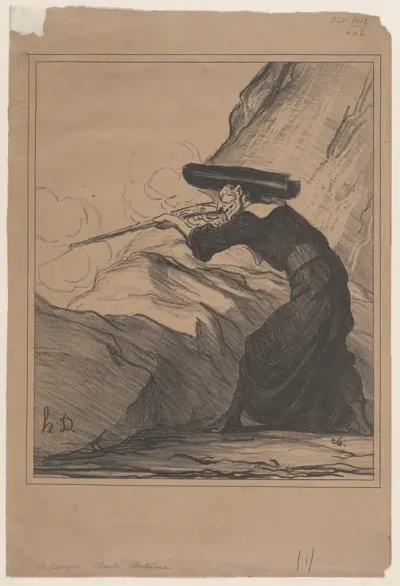 In Spain - Christian charity, from 'News of the day,' published in Le Charivari, May 29, 1872