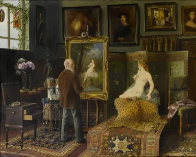 In the Artist's Studio