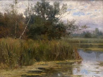 In the Danube wetlands near Vienna