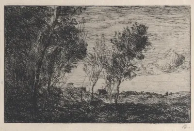 In the Dunes: Souvenir of the Woods at the Hague (Dans les dunes: Souvenir du bois de la Haye)