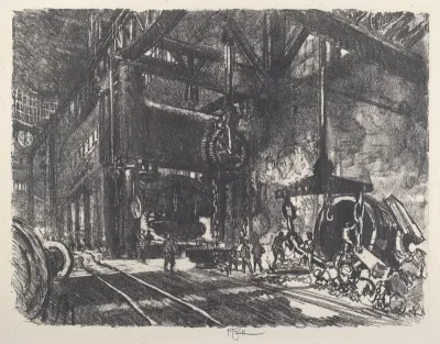 In the Land of Brobdingnag, the Armour Plate Bending Press