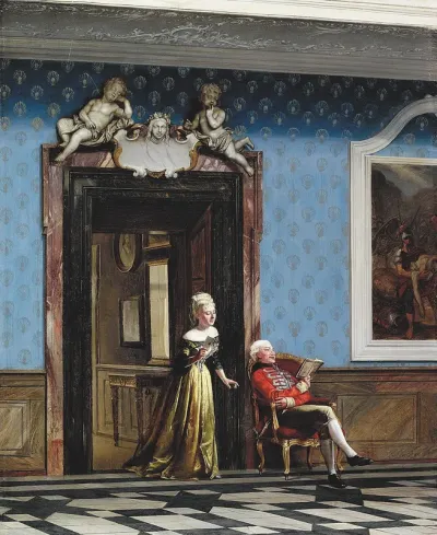 In the Palace.