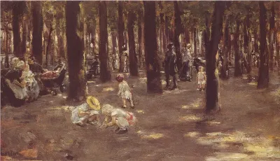 In the Tiergarten, Berlin