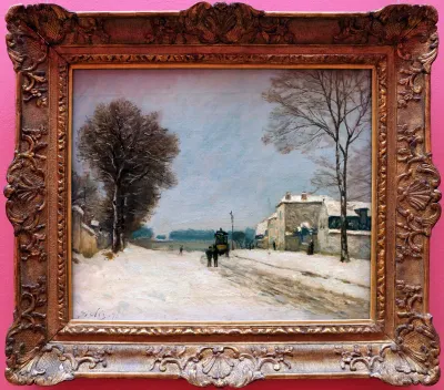 In Winter, Snow Effect