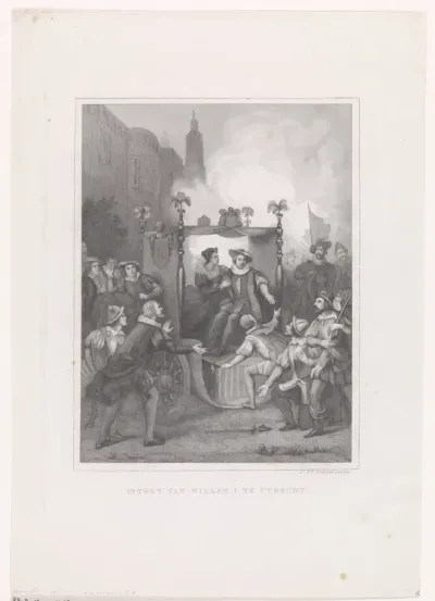 Incident bij de aankomst van Willem van Oranje in Utrecht, 1577