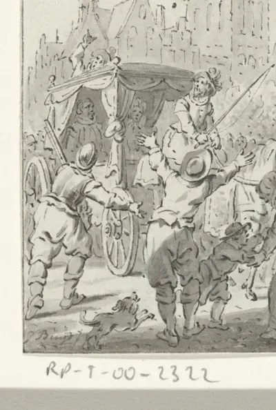 Incident bij de aankomst van Willem van Oranje in Utrecht, 1577