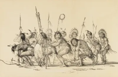 Indians in a Circle, Dancing  no. 30