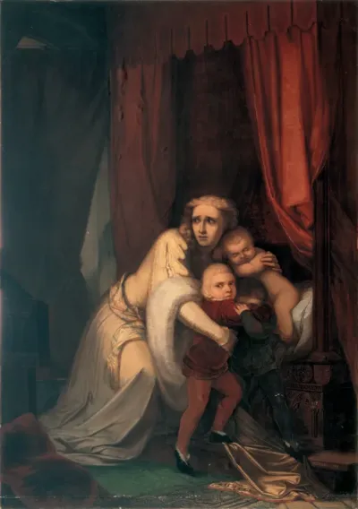 Inês de Castro Preaching the Assassins