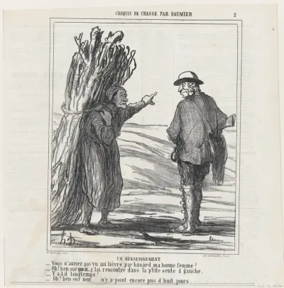 Information, from 'Hunting sketches,' published in Le Chiavari, October 17, 1864