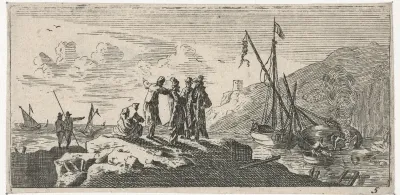 Ingang van de rede van Texel