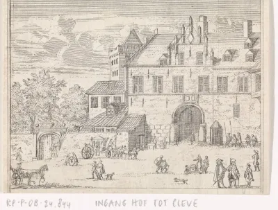 Ingang van de tuinen van Kleef