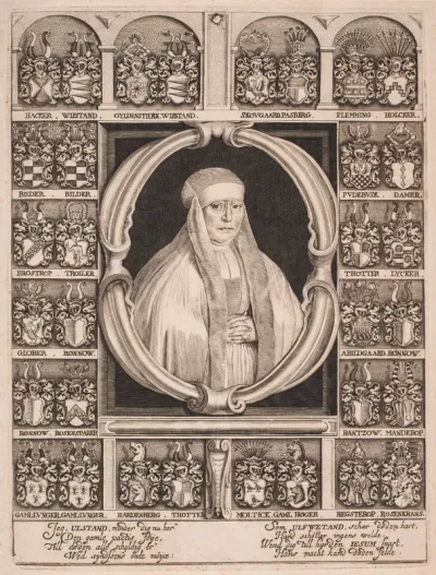 Ingeborg Ulfstand. Mindeblad