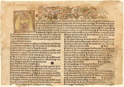 Initial A and a New Year's Wish