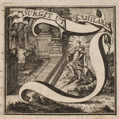 Initial til Frederik IV's Salvingsakt