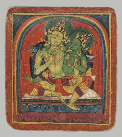 Initiation Card (Tsakalis): Manjushri