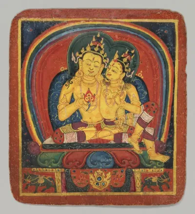 Initiation Card (Tsakalis): Ratnasambhava