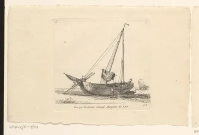 Inladen van een bark