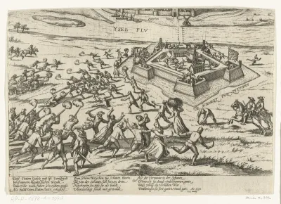 Inname van de schans bij Zutphen, 1591