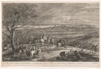 Inname van de stad Dôle door de Franse troepen, 1668