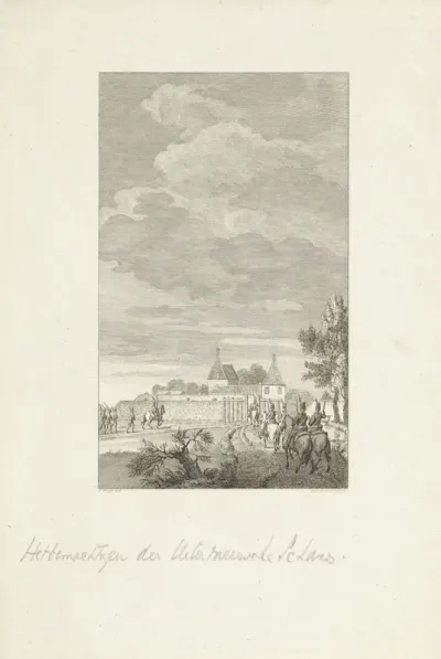 Inname van de Uitermeersche schans, 1787