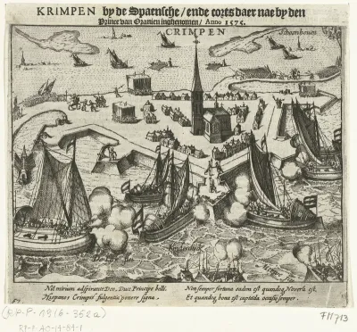 Inname van Krimpen, 1576