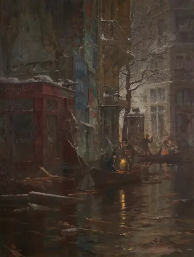 Inondation à Paris, janvier 1910