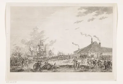 Inscheping van troepen