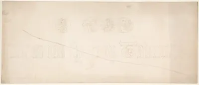 Inscription in Gothic Letters