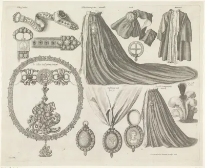 Insignes van de orde van de Kousenband