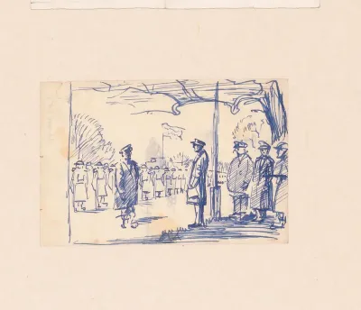 Inspectie van de troepen