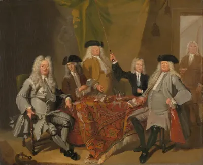 Inspectors of the Collegium Medicum in Amsterdam, 1724