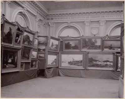Installation view, Finnish Art Society’s anniversary exhibition 1846–1896