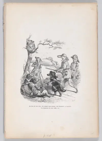 Instead of all this..., from "Scenes from the Private and Public Life of Animals"