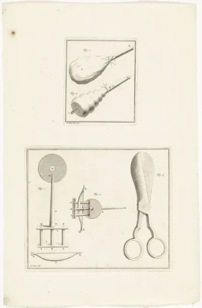 Instrumenten en een schaar