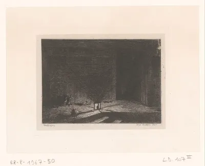 Intérieur d'une auberge