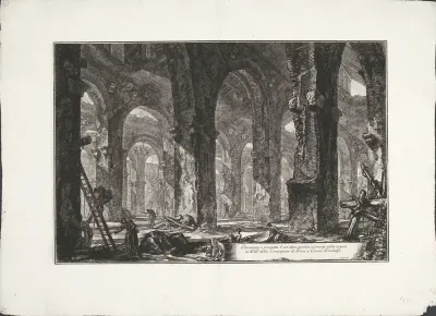 Interieur van badhuis in Castel Gandolfo