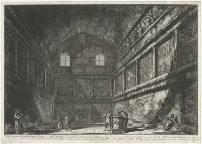 Interieur van Chiesa di Sant’Urbano te Rome