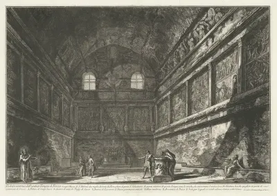 Interieur van Chiesa di Sant’Urbano te Rome