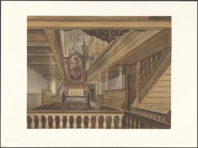 Interieur van de Basiliek van de Heilige Nicolaas