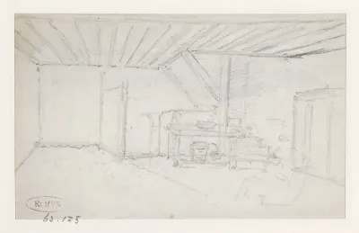 Interieur van de boerderij