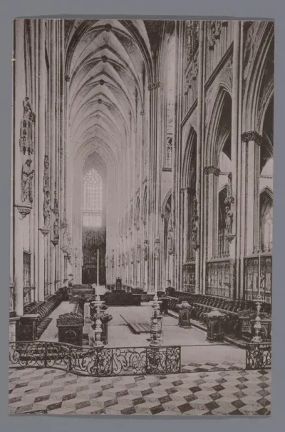 Interieur van de Dom van Keulen
