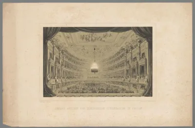 Interieur van de Hofoper te Berlijn