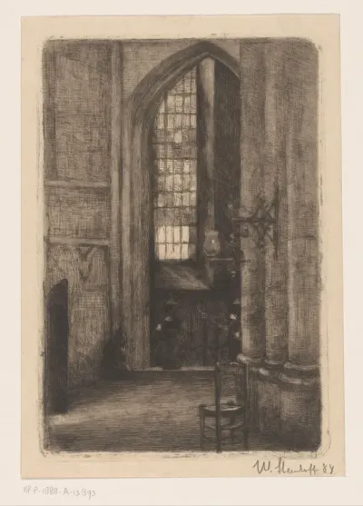 Interieur van de kathedraal van Sint-Michiel en Sint-Goedele