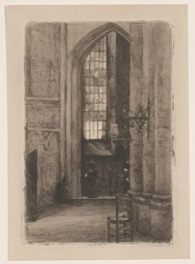 Interieur van de kathedraal van Sint-Michiel en Sint-Goedele