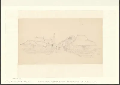 Interieur van de Koloniale Afdeling op de Internationale Koloniale en Uitvoerhandel Tentoonstelling te Amsterdam van 1883
