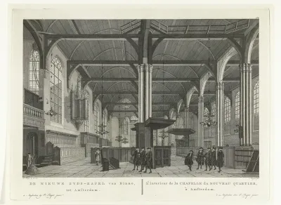 Interieur van de Nieuwezijds Kapel te Amsterdam