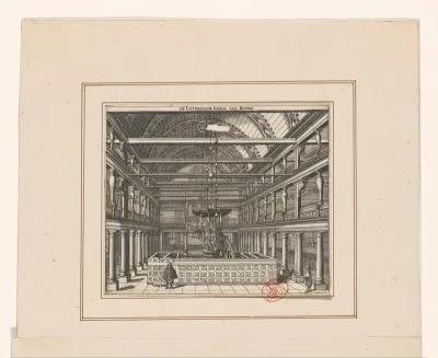 Interieur van de Oude Lutherse Kerk te Amsterdam